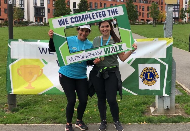 The Wokingham Walk, organised by Wokingham Lions, is a popular feature of the town's calendar. Picture: Wokingham Lions Club
