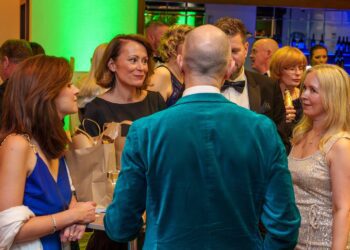 At Dingley's Promise's gala fundraiser, guests were able to enjoy a three course meal, an auction and fun activities. Picture: Peter McClintock