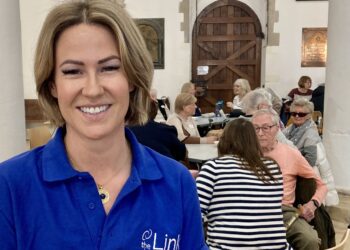 The Link Visiting Scheme hosted a lunch for its supporters, staff, trustees, volunteers and Link Friends, and invited visitors to learn more about what they are doing in the borough to combat loneliness. Picture: Emma Merchant