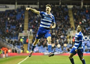 Reading v Wrexham Pictures: Luke Adams