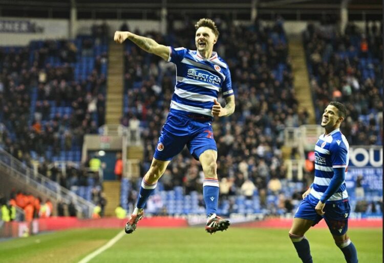 Reading v Wrexham Pictures: Luke Adams