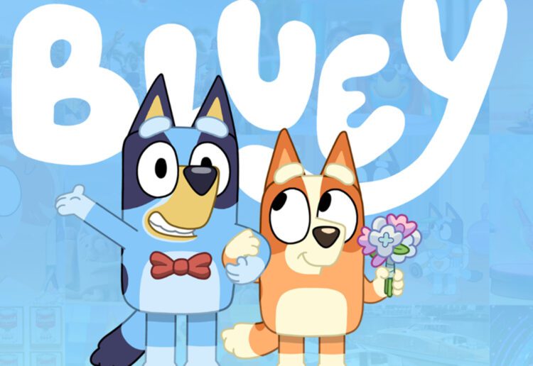 Bluey will help open the new business on Saturday morning.