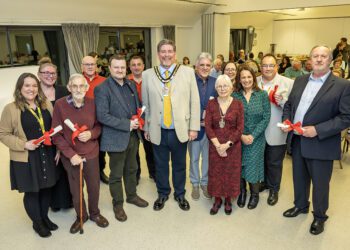 Borough mayor, Cllr Adrian Mather, presented certificates to winners of the Mayor?s Honour awards. Pic: Stewart Turkington.