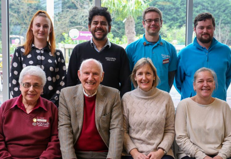 MAD awards were celebrated at a lunch hosted by Colin, Chairman Emeritus, and Sarah Squire, Chairman of Squire's Garden Centres, front centre. Picture: Squire's Garden Centres