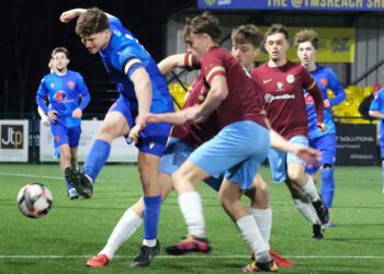 Wokingham Town poicked up a vital win on Tuesday night. Pic: Andrew Batt.