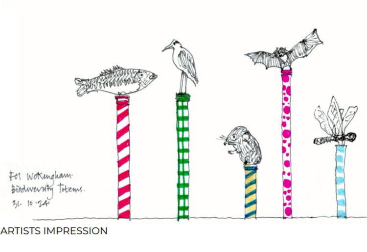 An impression of some of the totems. Pic: WBC.
