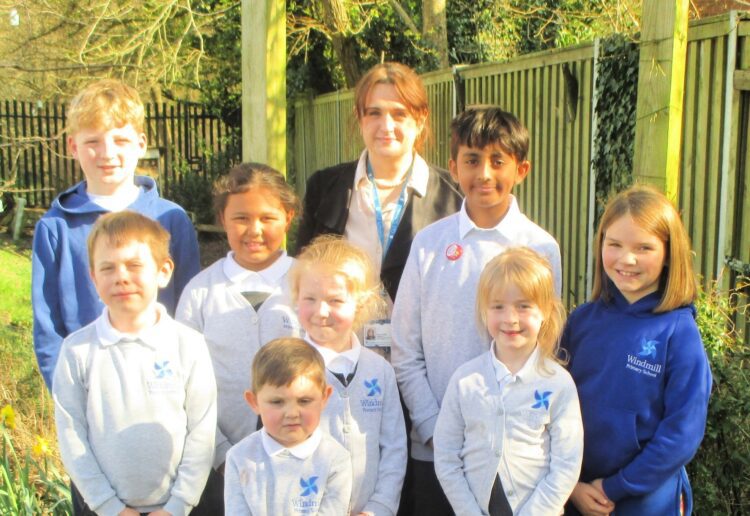 Nicola Cotter, headteacher of Windmill Primary School is delighted that OFSTED has praised the school?s high standards. Picture: Windmill Primary School.