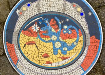 Can you discover all 10 of Wokingham's artworks, mostly underfoot. Pictrure: Emma Merchant
