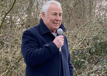 Save Laurel Park rally - Cllr John Halsall