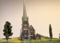A miniature St Paul's church features in an exhibition of model railways at White Waltham on Saturday. Picture: N-Gauge  Society Berkshire