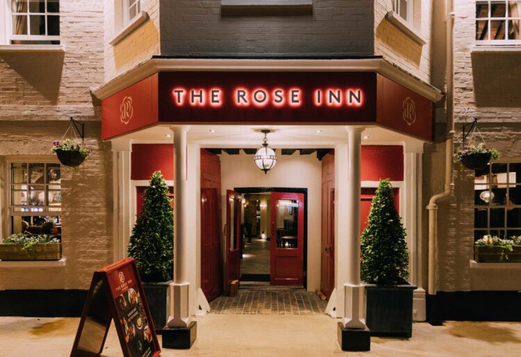 People Planet Pint meets at The Rose Inn most months. Picture: Oakman Group