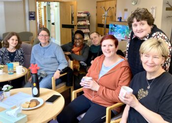 Berkshire MS Therapy Centre supports hundreds of people with MS and their families. Friends often stay for hours to chat together after therapy sessions. Picture: Emma Merchant