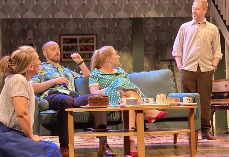 Dark comedy about gender roles, Home I'm Darling, can be seen at Wokingham Theatre from May 1 until May 11. Picture: Emma Merchant
