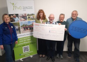 Young People With Dementia, The Link, and Emmbrook School were awarded grants by Tesco Stronger Start scheme. Picture: Tesco Wokingham