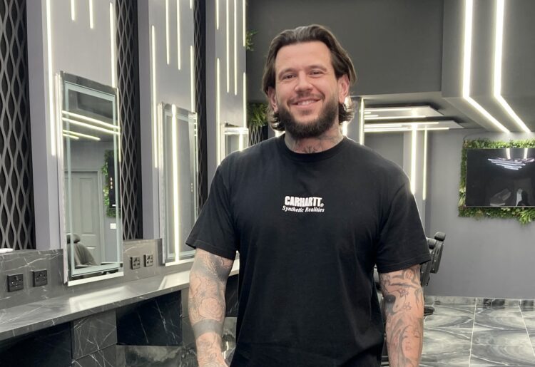 Cuts and Culture opened on May 7, for men's hairstyling and grooming. Picture: Emma Merchant