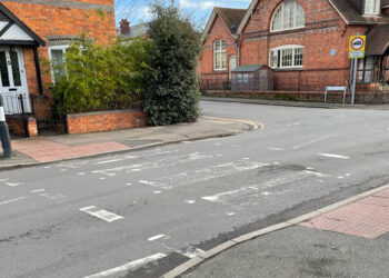 The crossing on Easthampstead Road. Pic: submitted.
