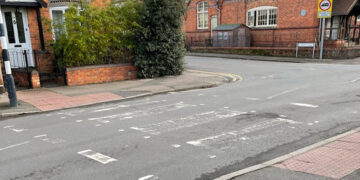 The crossing on Easthampstead Road. Pic: submitted.