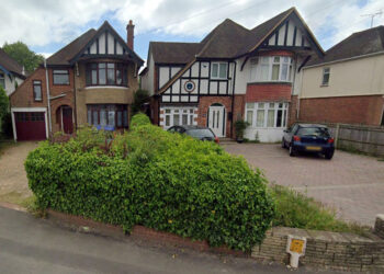 The house in Elm Road. Credit: LDRS.