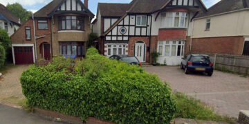 The house in Elm Road. Credit: LDRS.