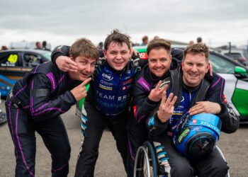 Bobby Trundley and his team mates Picture: Dave Allen