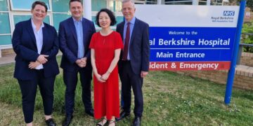 West Streeting with Olivia Bailey, Yuan Yang and Matt Rodda.
