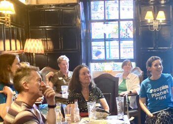 People Planet Pint meets monthly to socialise and discuss sustainability with like-minded people, at Wokingham's Rose Inn. Picture: Emma Merchant