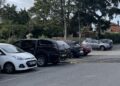 Cockpit Path car park in wokingham. Pic: Andrew Batt.