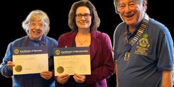 Woodley & Earley Lions Club has recently welcomed their newest joiner. Picture: Woodley & Earley Lions Club