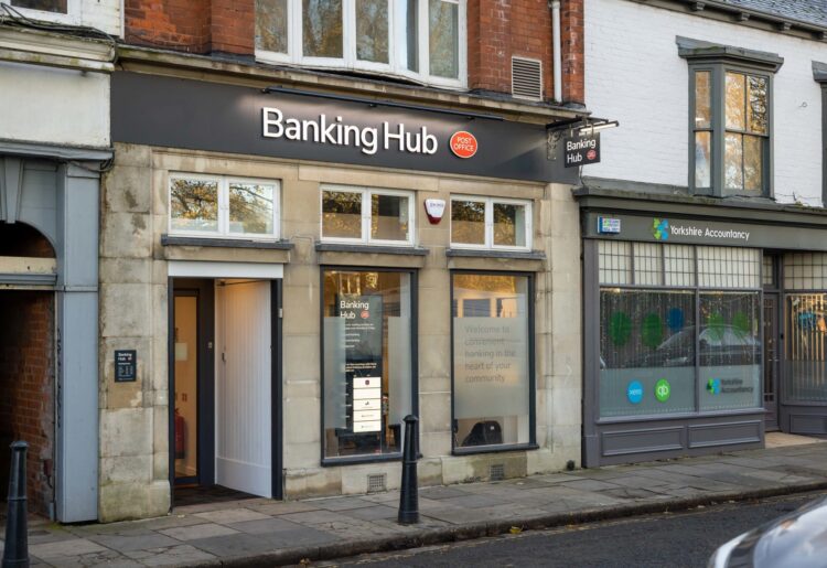 A banking hub in Yorkshire. Pic: Murray Scott/Link.