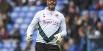Goalkeeping coach Tony Warner Picture: Luke Adams