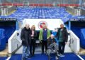 Staff and residents from a Wokingham care home enjoyed a memorable day out at Reading Football Club. Picture: West Oak Care Home