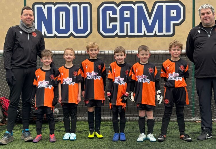 Wokingham Town Football Club?s under-8 Leopards.