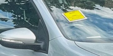 No parking enforcement tickets will be issued after woman suffers fall.