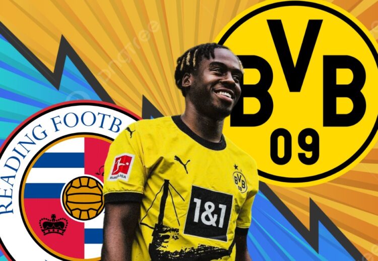 Borussia Dortmund's Jamie Gittens