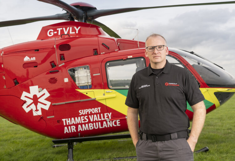 Thames Valley Air Ambulance Picture: MICHAEL MOLLOY