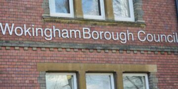 Wokingham Borough Council's Shute End offices Picture: Phil Creighton