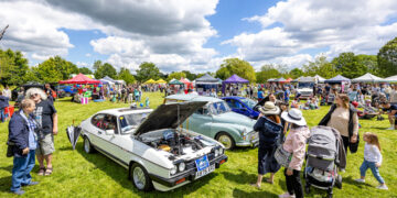 The event is at Dinton Pastures Country Park..
