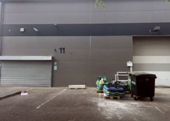 The unit in Anglo Industrial Park off Fishponds Road. Pic: WBC.