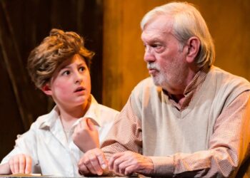 Annabel and Bob in Goodnight Mr Tom. Picture: Simon Vail Photography