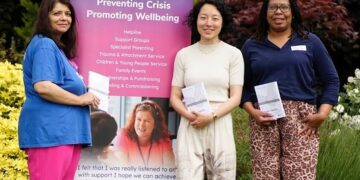 Adoptive parents open up, in a new book, about their life-changing journey of adoption. MP for Earley and Woodley, Yuan Yang, was at the launch. Picture: Parenting Special Children