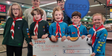 Three important good causes in Wokingham receive much-needed funding. Picture: Tesco Wokingham