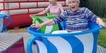 A carnival atmosphere at Abbeyfields Care Home in Winnersh delighted residents and locals. Pictures: Abbeyfield