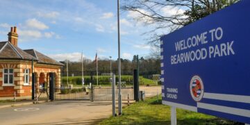 The Reading FC Bearwood Park Training Ground.