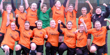 The victories Wokingham Town Ladies. Pic: Andrew Batt