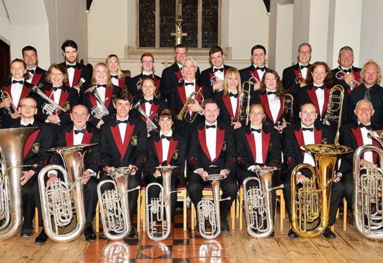 St Sebastian Wokingham Brass Band is celebrating promotion to the first section of The Southern Counties Competition. Picture: St Sebastian Wokingham Brass Band
