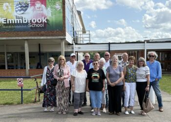 The event marked 60 years since they enrolled at the school.