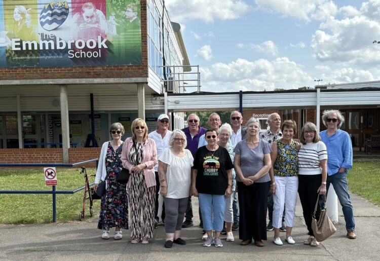 The event marked 60 years since they enrolled at the school.