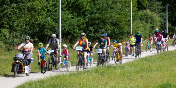 Wokingham Bikeathon 2025. Pic: Stewart Turkington.