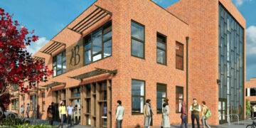 Plans for Bohunt school in Arborfield Green. Pic: WBC.