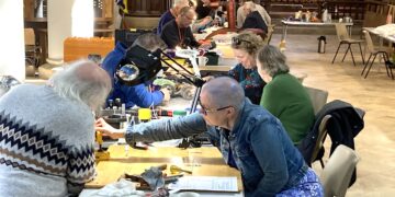 Since it first opened its doors, Wokingham Repair Cafe has been rescuing a range of broken items from going to landfill. Picture: Emma Merchant